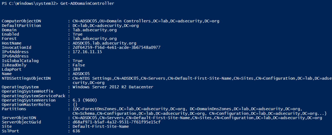 Get ADDOMAINCONTROLLER discover. POWERSHELL WHOIS. POWERSHELL true false. POWERSHELL DNS Zone name.